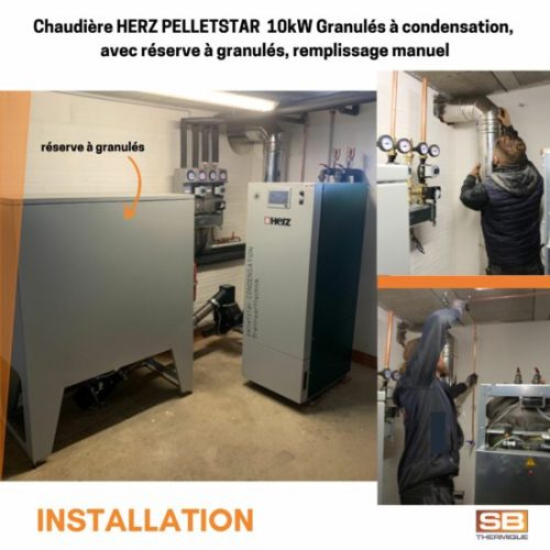 installation Cuenot Pelletstar condensation def